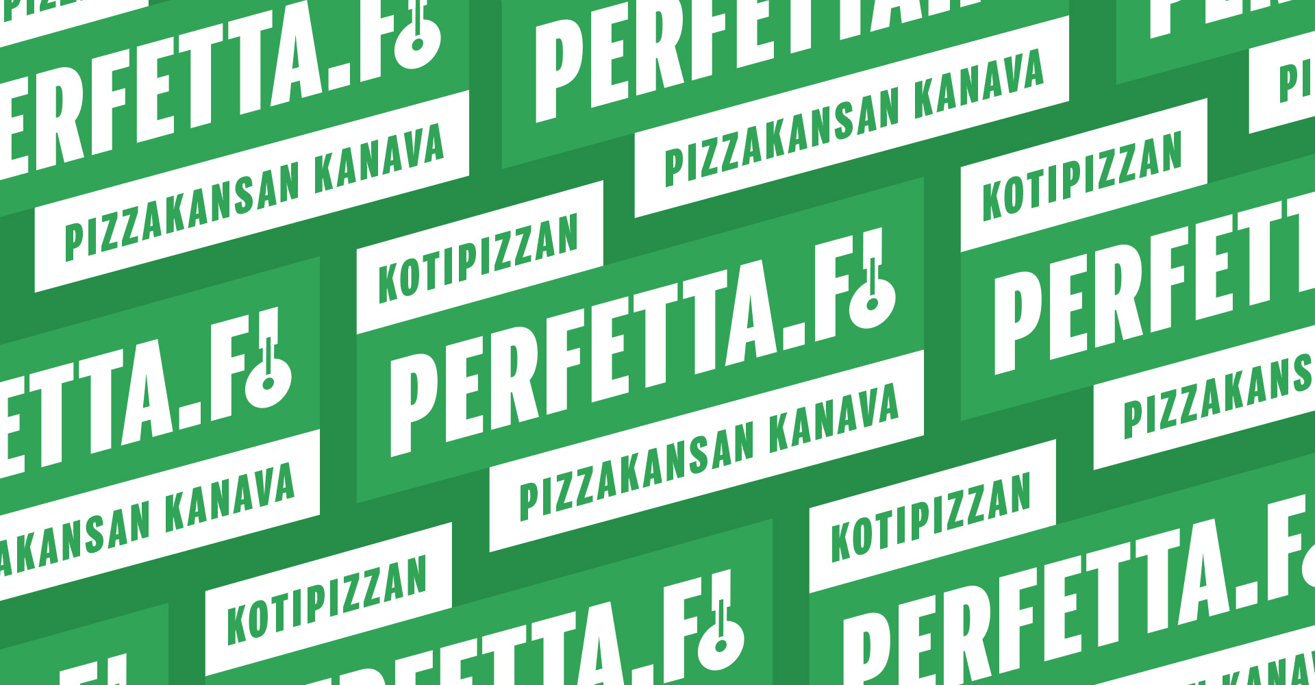 Kotipizza Perfetta.fi logosuunnittelu
