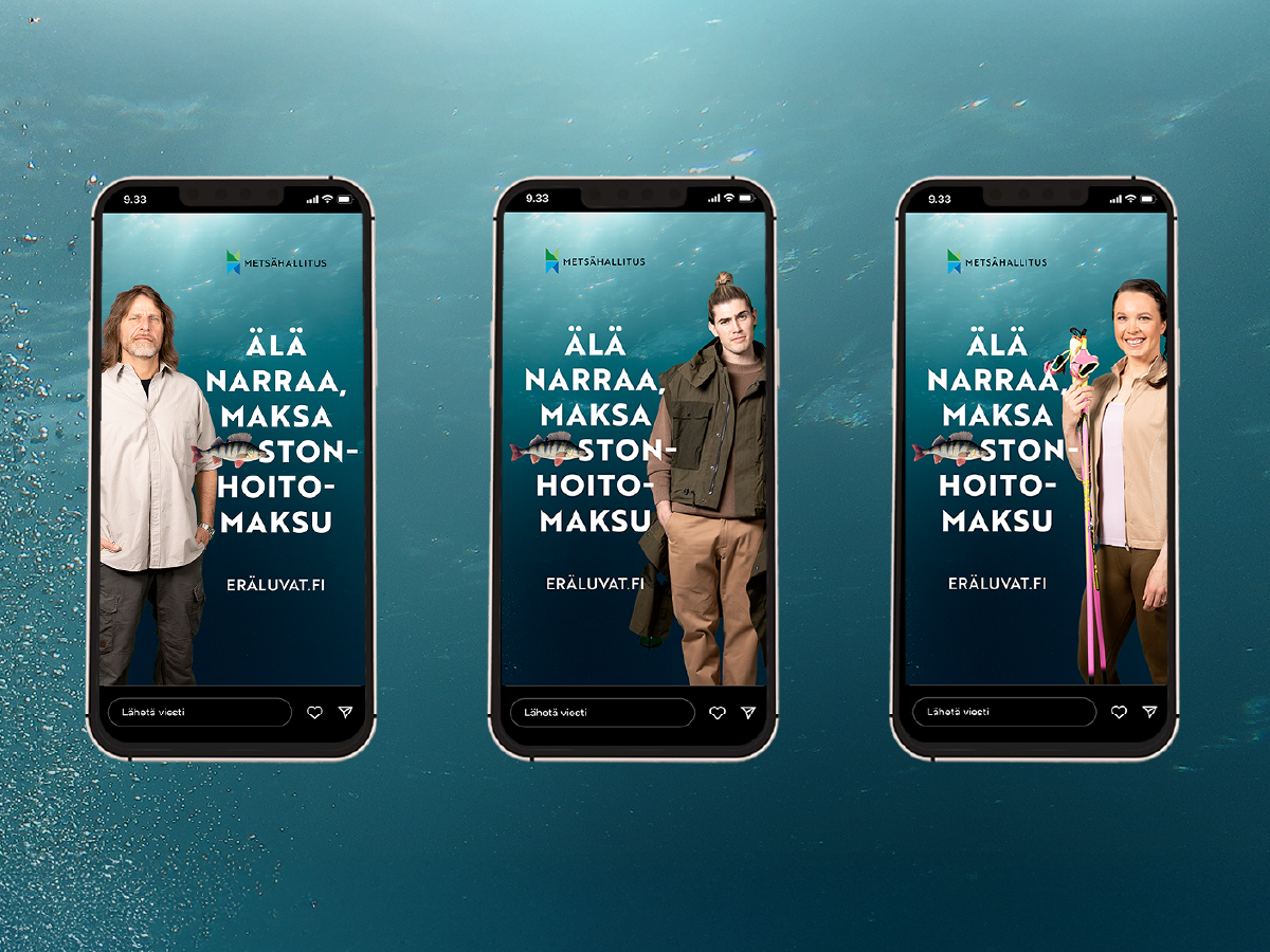 Metsähallitus – Älä narraa -kalastonhoitokampanja